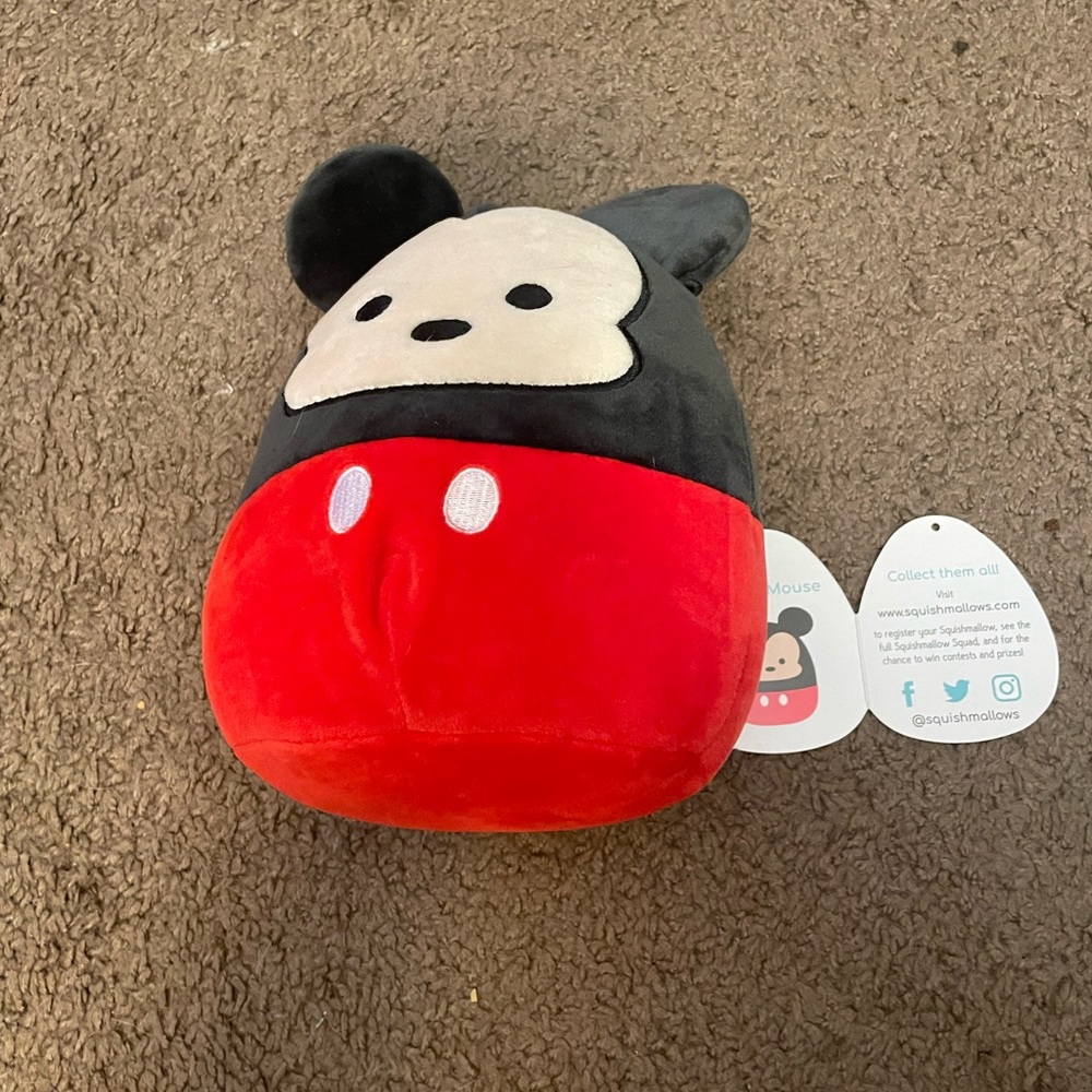 Squishmallow Mickey Mouse 8”